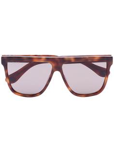 Gucci Eyewear солнцезащитные очки черепаховой расцветки