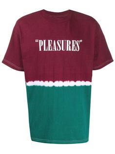 Pleasures футболка Utah с принтом тай-дай