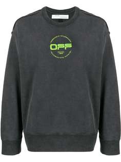 Off-White толстовка с графичным принтом