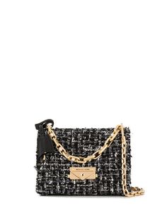 Michael Michael Kors твидовая мини-сумка на плечо Cece