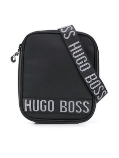 Boss Kids сумка через плечо с логотипом