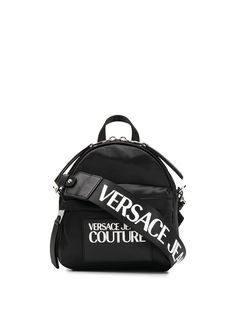 Versace Jeans Couture рюкзак с контрастным логотипом