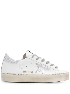 Golden Goose кеды с нашивкой