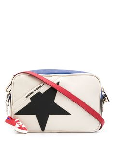 Golden Goose сумка через плечо с нашивкой