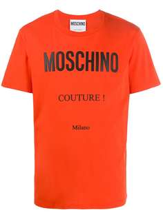 Moschino футболка с логотипом