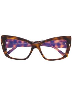 Tom Ford Eyewear массивные солнцезащитные очки