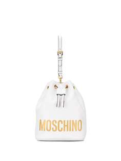 Moschino сумка-ведро с логотипом