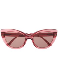 Tom Ford Eyewear солнцезащитные очки в оправе кошачий глаз