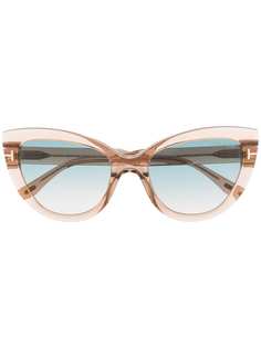 Tom Ford Eyewear солнцезащитные очки в оправе кошачий глаз