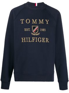 Tommy Hilfiger толстовка с вышитым логотипом