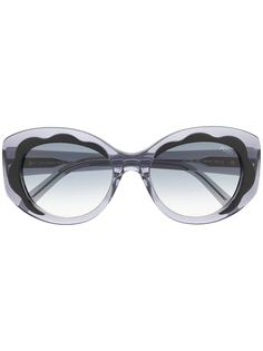 Emilio Pucci солнцезащитные очки 1980-х годов в круглой оправе