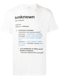 Closed футболка с принтом Unknown