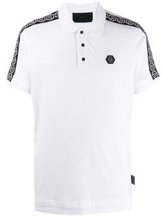Philipp Plein рубашка-поло со вставками