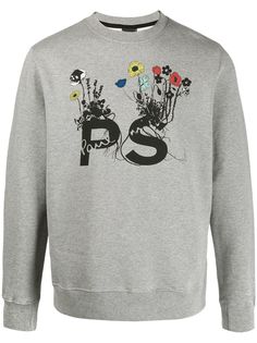 PS Paul Smith толстовка с принтом
