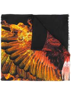 Marcelo Burlon County Of Milan шарф с принтом Flame