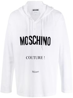 Moschino худи с логотипом