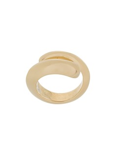 Bottega Veneta sculptural swirl ring