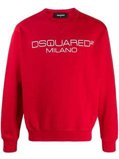 Dsquared2 Milano logo printed sweatshirt