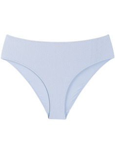 Ganni ribbed bikini bottoms