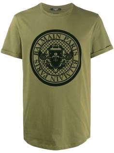 Balmain crest logo T-shirt