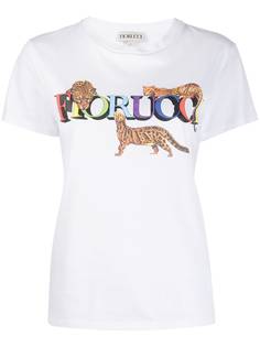 Fiorucci футболка Cheetah свободного кроя
