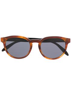 Giorgio Armani солнцезащитные очки в овальной оправе