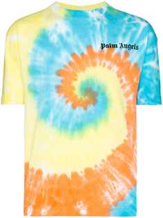 Palm Angels tie dye print cotton T-shirt