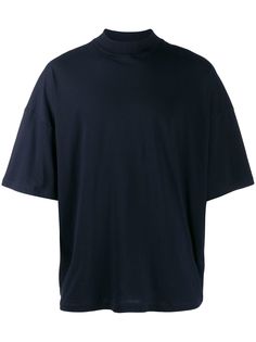 Jil Sander футболка свободного кроя с круглым вырезом