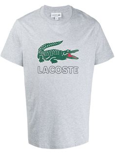 Lacoste футболка с контрастным логотипом