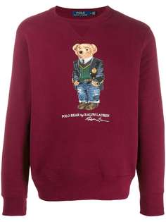 Polo Ralph Lauren толстовка с принтом Polo Bear