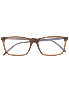Saint Laurent Eyewear очки в прямоугольной оправе