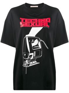 Christopher Kane футболка с принтом Techno Sexual