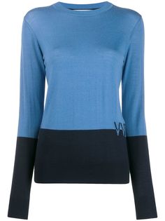 Victoria Victoria Beckham кашемировый джемпер с логотипом