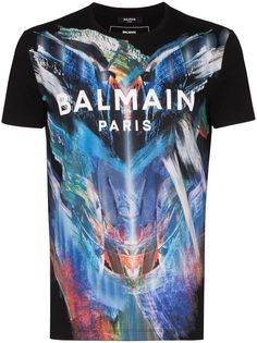 Balmain футболка с логотипом
