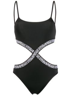 Dsquared2 купальник асимметричного кроя с логотипом
