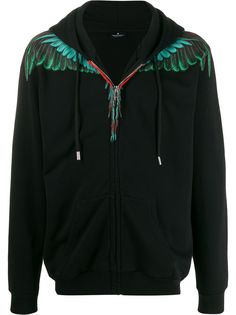 Marcelo Burlon County Of Milan худи на молнии с принтом Wings