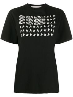 Golden Goose футболка с принтом