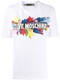 Love Moschino футболка с логотипом
