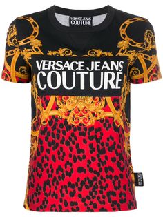 Versace Jeans Couture футболка с логотипом