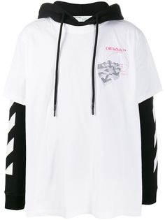 Off-White многослойное худи Golden Ratio