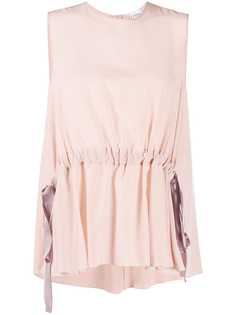 Red Valentino топ с завязками