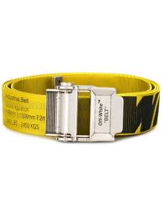 Off-White 2.0 INDUSTRIAL BELT 40 MM YELLOW BLACK