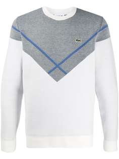 Lacoste colour-block logo pullover jumper