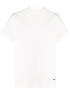 Jil Sander футболка с короткими рукавами и нашивкой-логотипом
