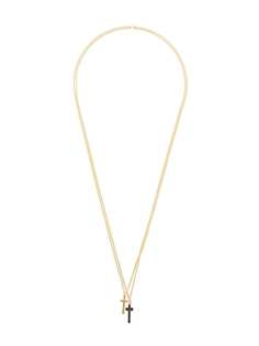 Dsquared2 Double Cross necklace