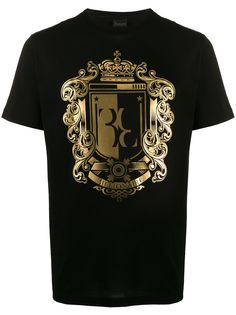 Billionaire metallic logo short sleeve T-shirt