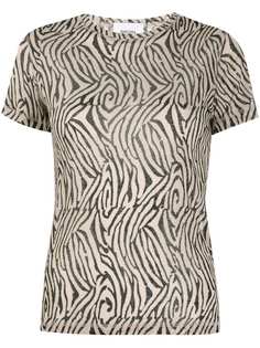 Nanushka zebra print short-sleeve T-shirt