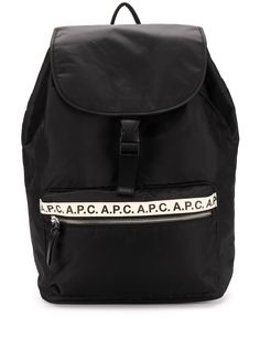 A.P.C. Repeat logo backpack