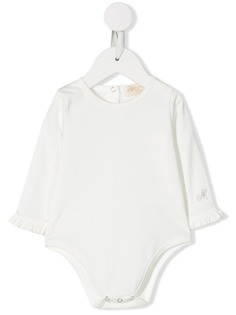 Monnalisa ruffle trim bodysuit