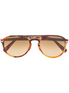 Persol солнцезащитные очки-авиаторы